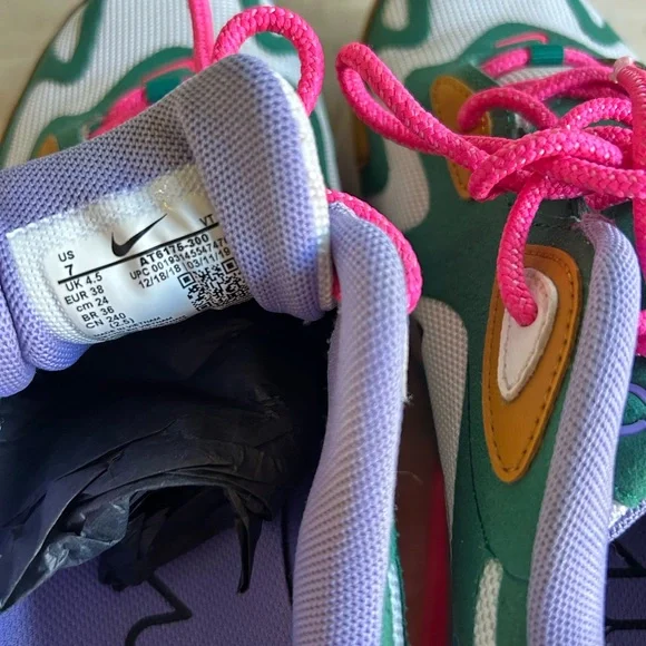 Nike AirMax 200 Mystic Green Sz 7 - Picture 5 of 9